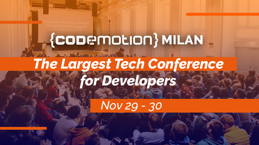 Il Gruppo Sisal protagonista di Codemotion principale evento italiano rivolto a developer e techies di tutta Europa.