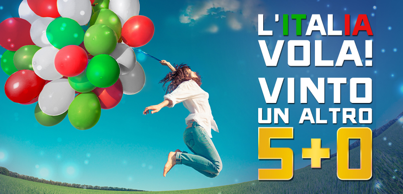 L’estrazione di Eurojackpot di venerdì 5 aprile premia l’Italia con una vincita con punti 5+0 da 90.062,40 euro.