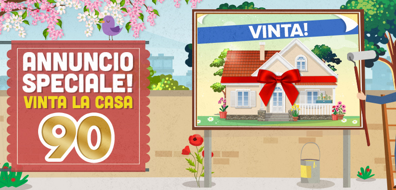 Vinta a Marmirolo (MN) una casa + 200.000€ subito con VinciCasa, il gioco Sisal che ti premia con la casa che vuoi tu!