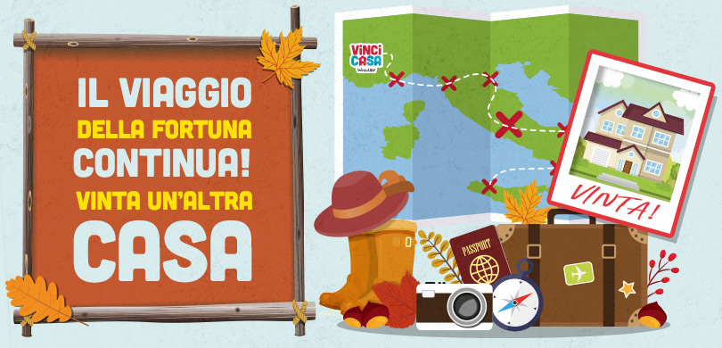 Vinta a Calcinaia (PI) una Casa + 200.000€ subito con VinciCasa, il gioco Sisal che ti premia con la casa che vuoi tu!