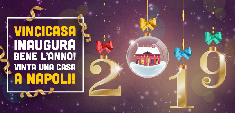 Vinta a Napoli (NA) una casa + 200.000€ subito con VinciCasa, il gioco sisal che ti premia con la casa che vuoi tu!