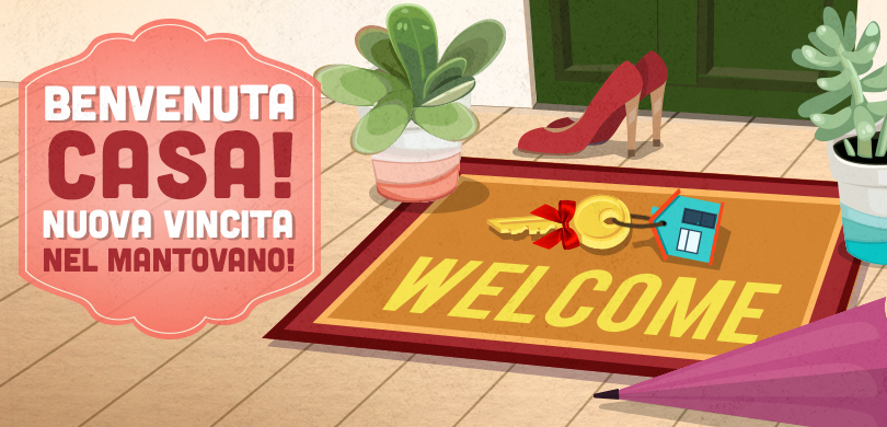 Vinta a Castel d’Ario (MN) una casa + 200.000€ subito con VinciCasa, il gioco sisal che ti premia con la casa che vuoi tu!