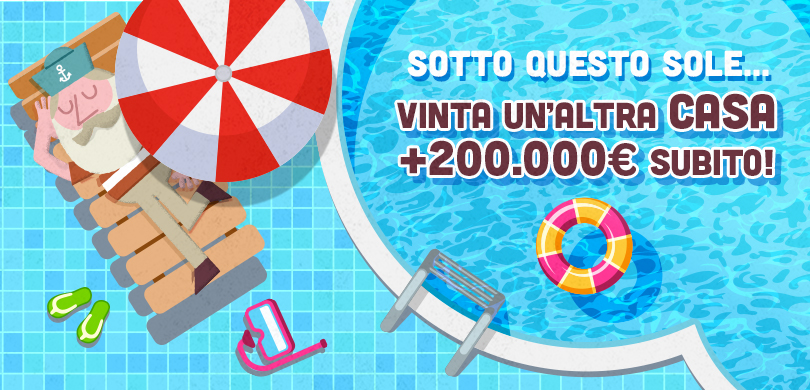Vinta a Numana (AN) una casa del valore di 500mila euro con VinciCasa, il gioco Sisal che ti premia con la casa che vuoi tu! Estrazione quotidiana a soli 2 euro.