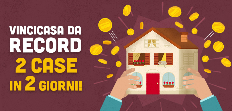 Vinta a Valenzano (BA) una casa del valore di 500mila euro con VinciCasa, il gioco Sisal che ti premia con la casa che vuoi tu!