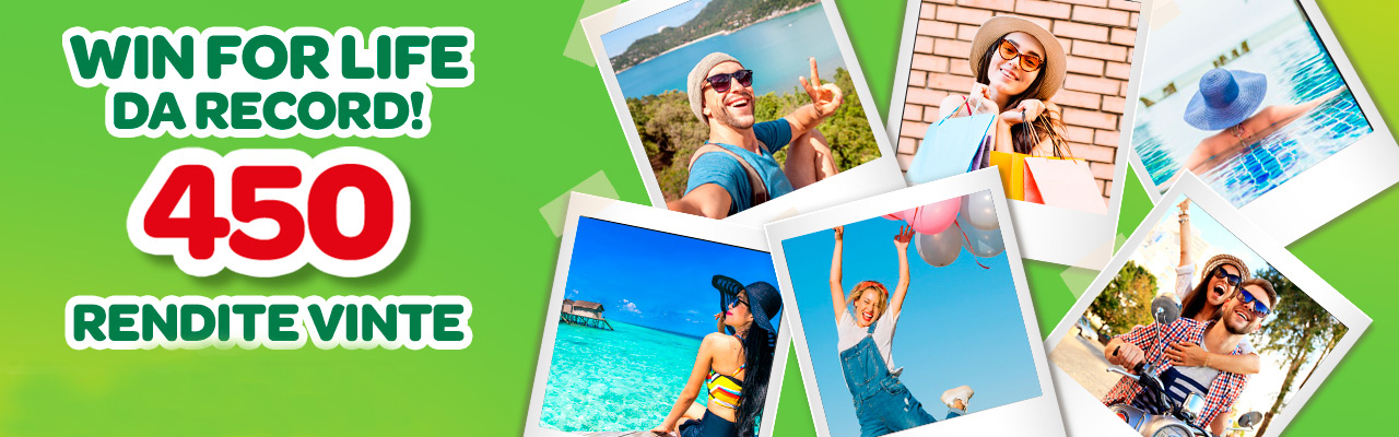 Win for Life: Vinta la 450esima rendita ad Arcola (SP). 3000,00 € euro al mese per 20 anni al fortunato vincitore.